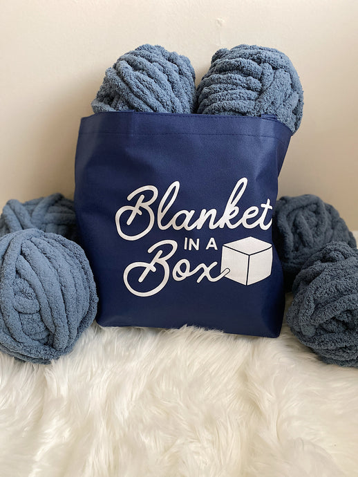 Chunky Knit Blanket Kit Chunky Knit Blanket Wool DIY Chunky 